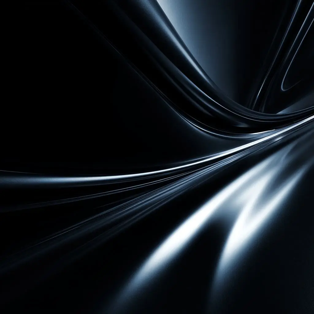 Dark liquid silk with light streaks