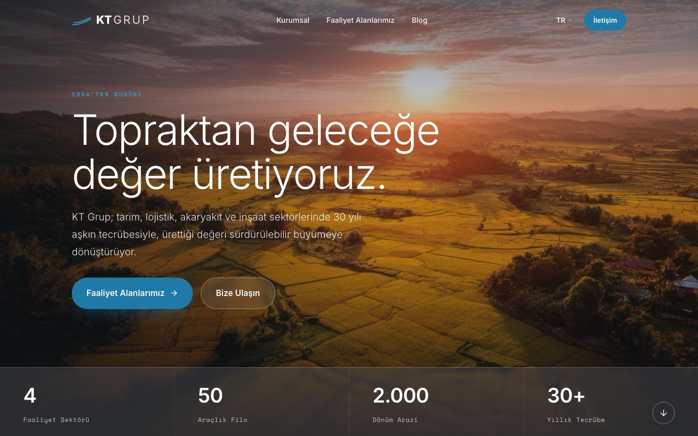 KT Grup — corporate platform
